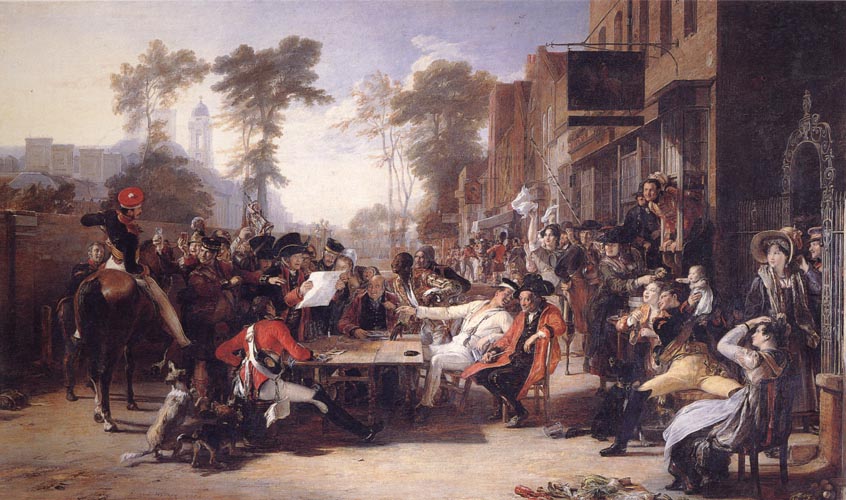 Sir David Wilkie Chelsea Pensioners Reading the Gazette of the Battle of Waterloo